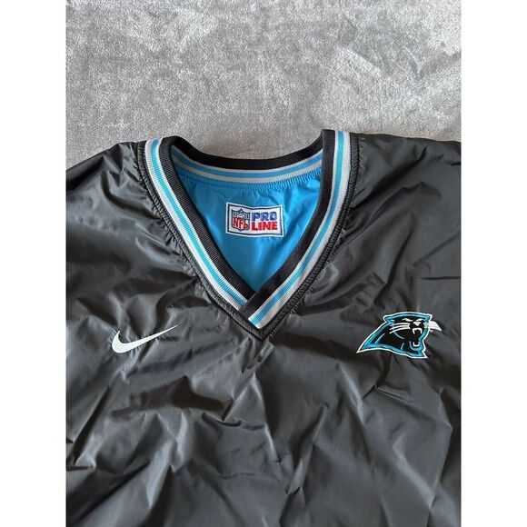 NFL Carolina Panthers Nike Pro Line Pullover Reversible Jacket Men's Size XL - Picture 3 of 12